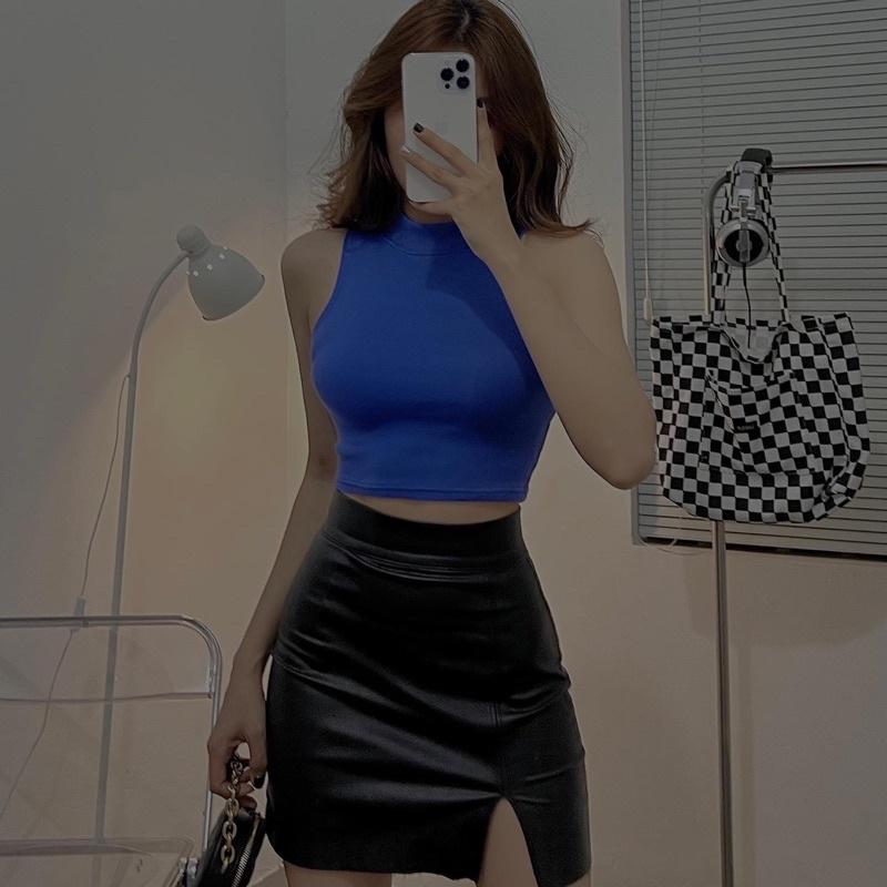 Crop cổ lọ SN