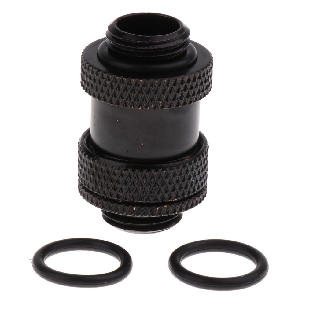Dual G1/4 Water Cooling Thread PC Water Cooling SLI Expanded Point Fittings