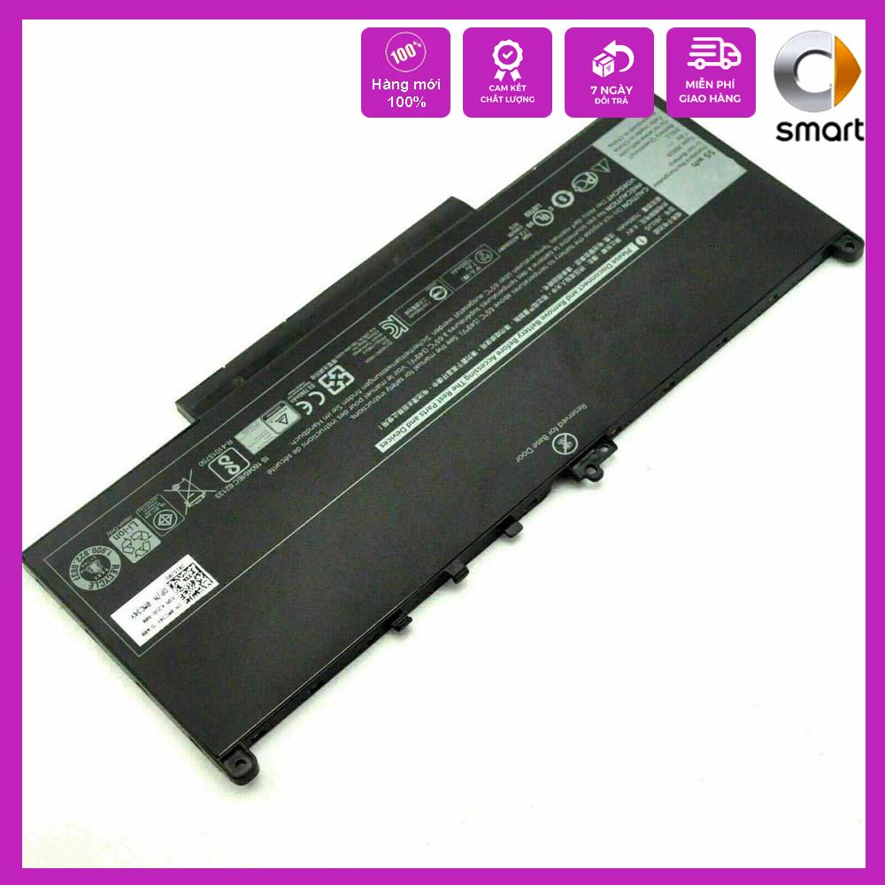 Pin cho Laptop Dell Latitude E7270 E7470 J60J5 7CJRC MC34Y 242WD GG4FM PDNM2 - Pin Zin - Hàng Chính Hãng