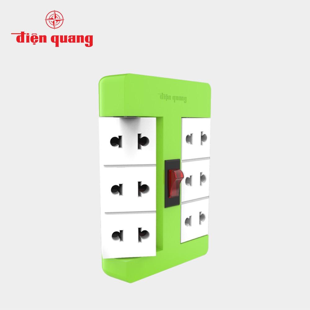 Ổ cắm xoay 90º Điện Quang ĐQ ESK RT 6