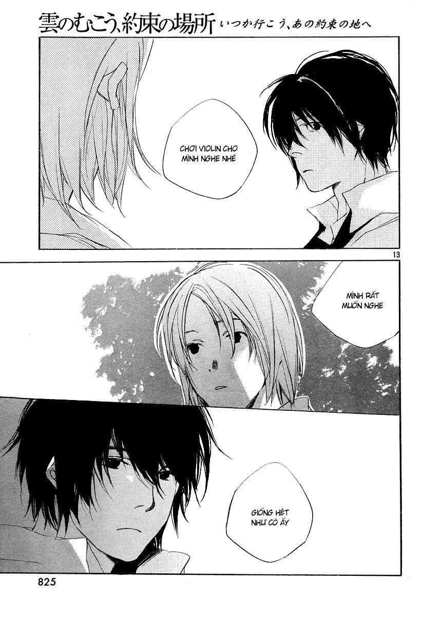 kumo no mukou, yakusoku no basho - lời hứa ngày ấy chapter 7 14