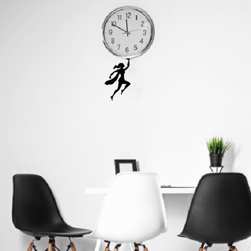 Sticker Kim Loại Nam Châm Trăng Trí 3D Hình Wonman Hero