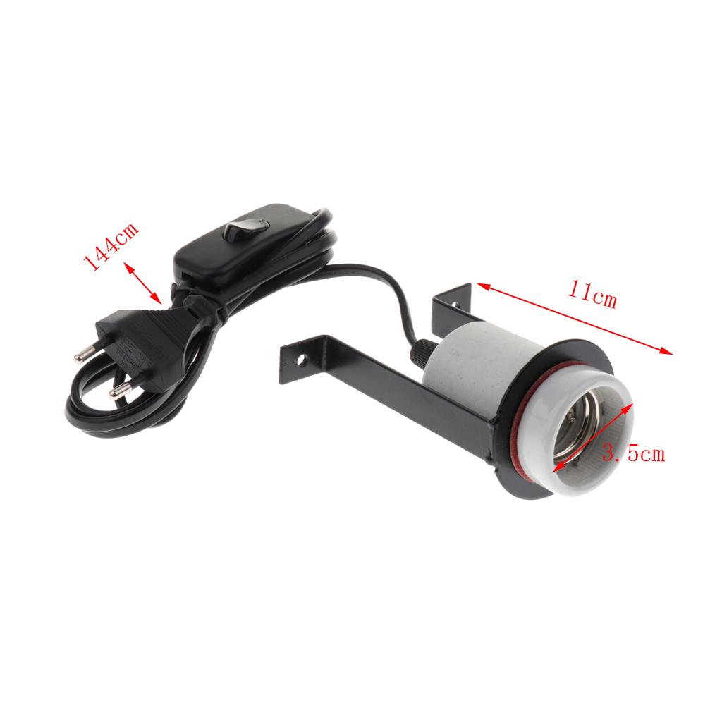 Reptile Turtle Amphibian Lamp Holder, Bearded Dragon Lizard Heat Bulb Socket