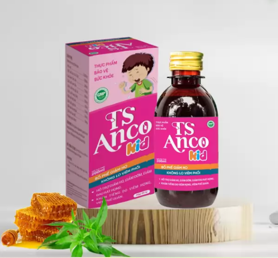 Thực Phẩm Bảo Vệ Sức Khỏe - TS Anco - Giảm ho, giảm đờm, viêm phế quản