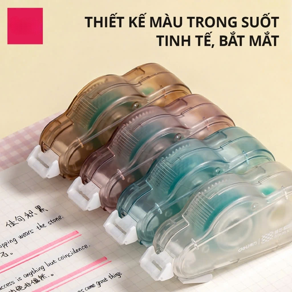 Keo Dán 2 Mặt Băng Dán Băng Keo Hai Mặt - Giao Màu Ngẫu Nhiên