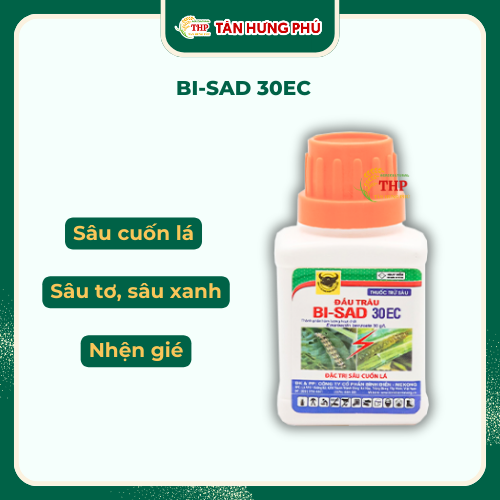 BI-SAD 30EC bảo vệ cây khỏi sâu cuốn lá chai 50ml (Chai 50ml)