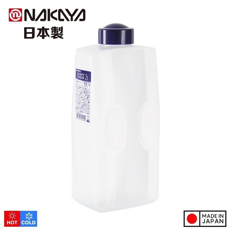 Bình đựng nước Nakaya Shape Cooler 2.0L - Hàng nội địa Nhật Bản, nhập khẩu chính hãng