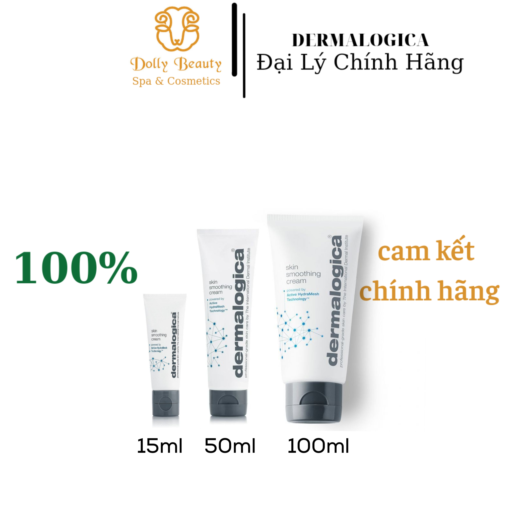 DERMALOGICA Kem dưỡng ẩm liên tục 48h SKIN SMOOTHING CREAM - Dolly Beauty