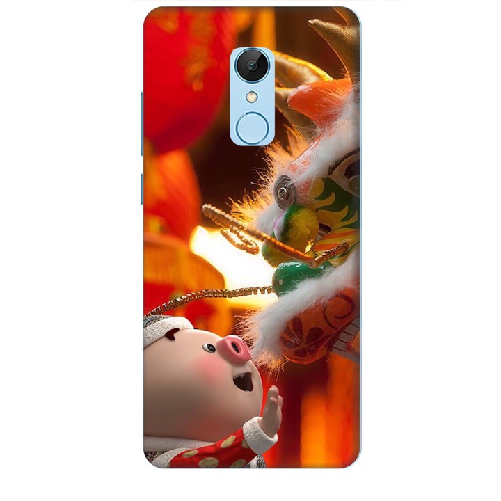 Ốp lưng dành cho điện thoại XIAOMI REDMI 5 Heo Múa Lân