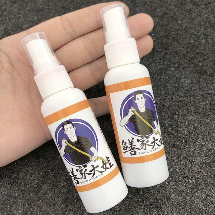 Mồi Dụ Lươn, Tôm Dạng Xịt 60ml Siêu Nhạy