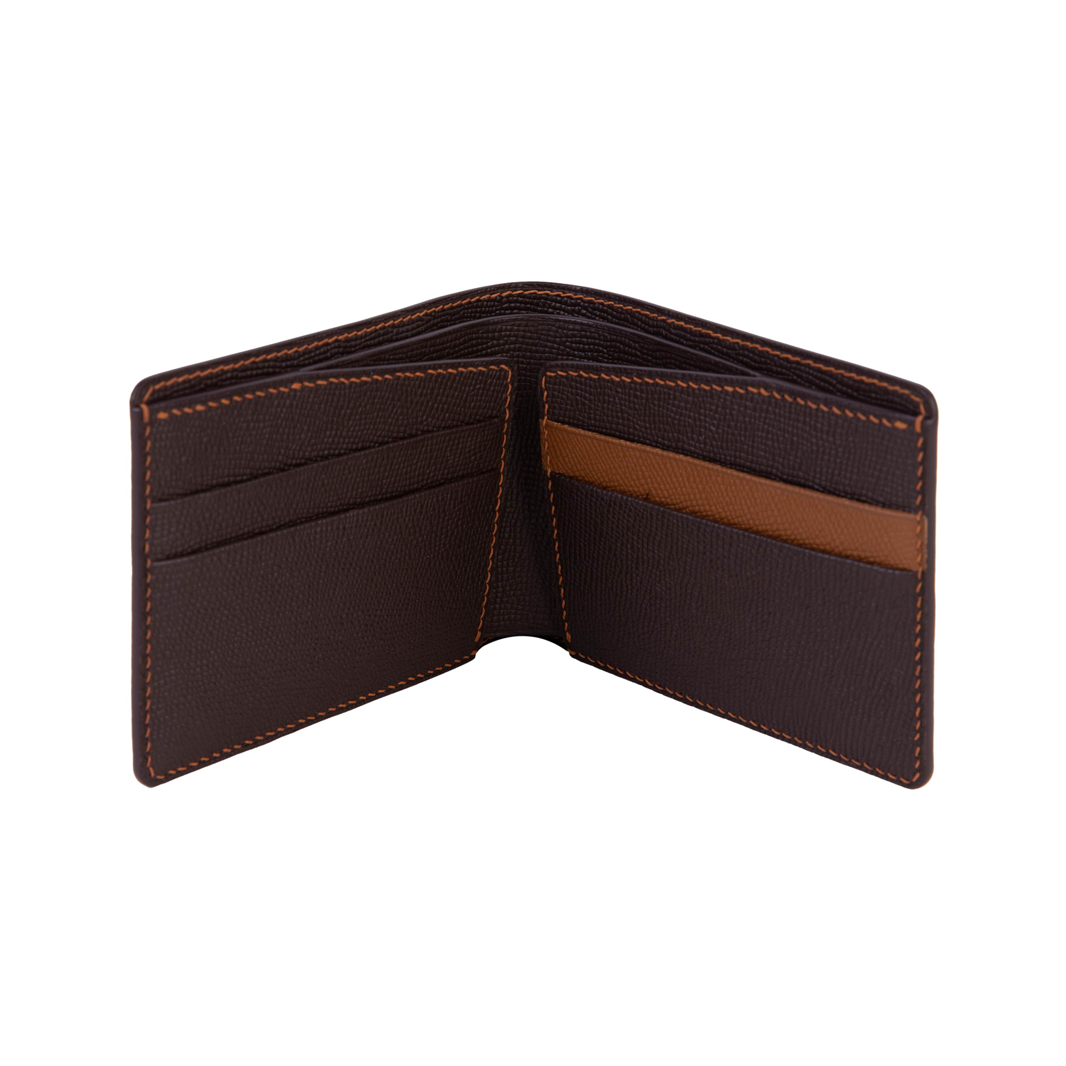 Ví nam ngang nhỏ  - Màu Nâu Chocolate