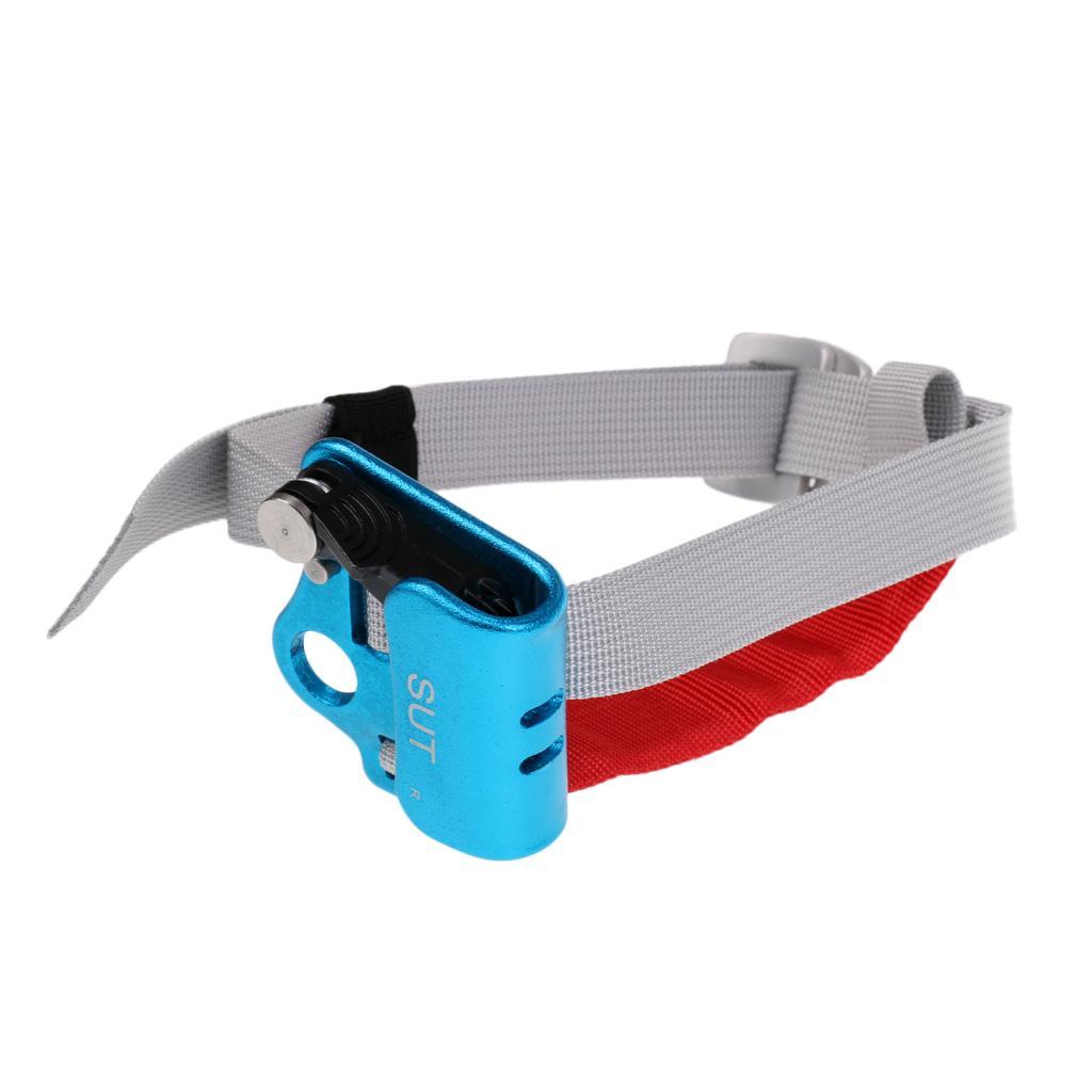 2 Pieces / Set Double Foot Ascender Riser Rock Climbing Caving Boot Mounted Device Rope Access Protection Gear