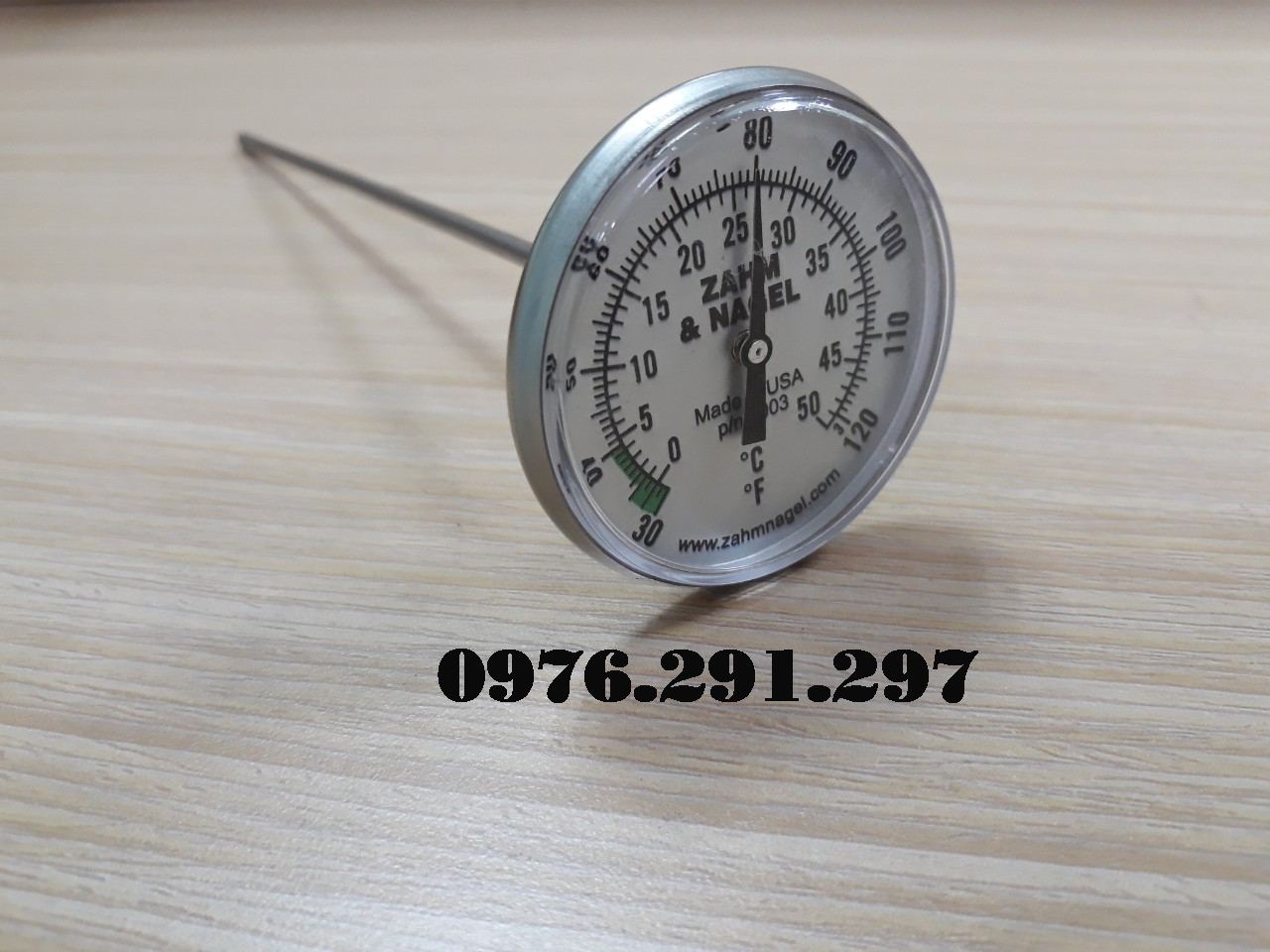 Nhiệt kế lưỡng kim 6003 Zahm Nagel USA