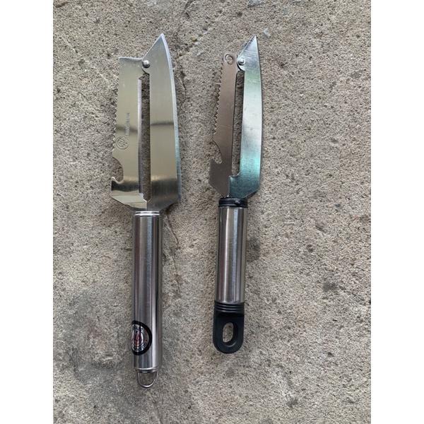 Dao nạo, gọt hoa quả, rau củ bằng INOX 2 lưỡi