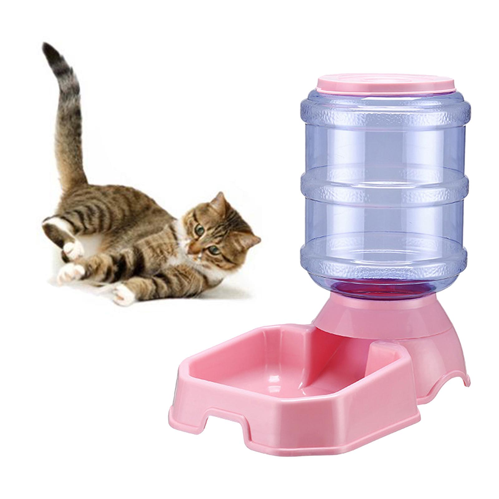 Automatic Cat Dog Feeder Water Dispenser for Small Medium Dog Pets Puppy Kitten Large Capacity 3.8L