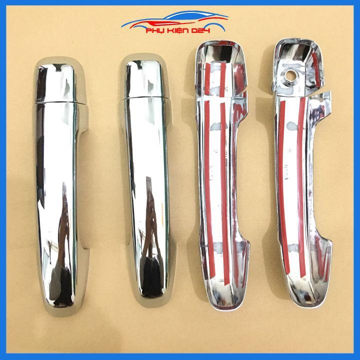 Ốp tay hõm cửa mạ crom Land Cruiser Prado 2010-2011-2012-2013-2014-2015-2016-2017-2018-2019-2020-2021