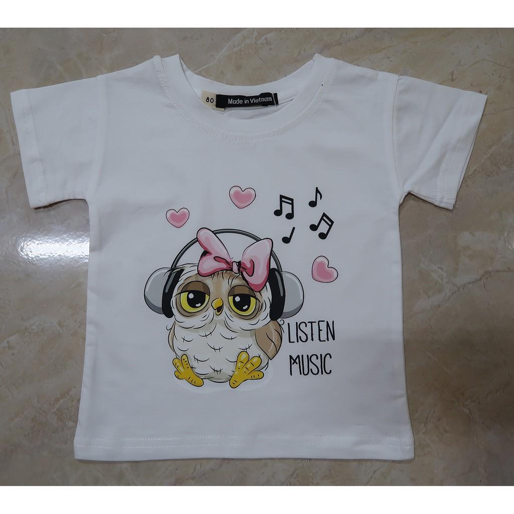 Áo thun trẻ em nam cotton 100% các màu : Mã 033
