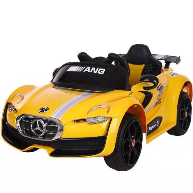 Ô tô xe điện đồ chơi cho bé tự lái hoặc điều khiển từ xa BABY-KID MERCEDES-5289