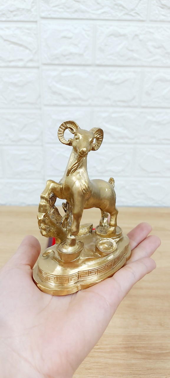 Tượng Dê Phong Thủy Bằng Đồng