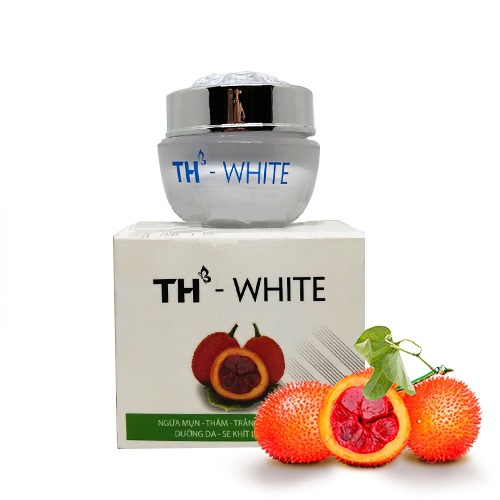 Kem mụn - thâm - trắng da - mờ vết sẹo - se khít lỗ chân lông TH-White 12g