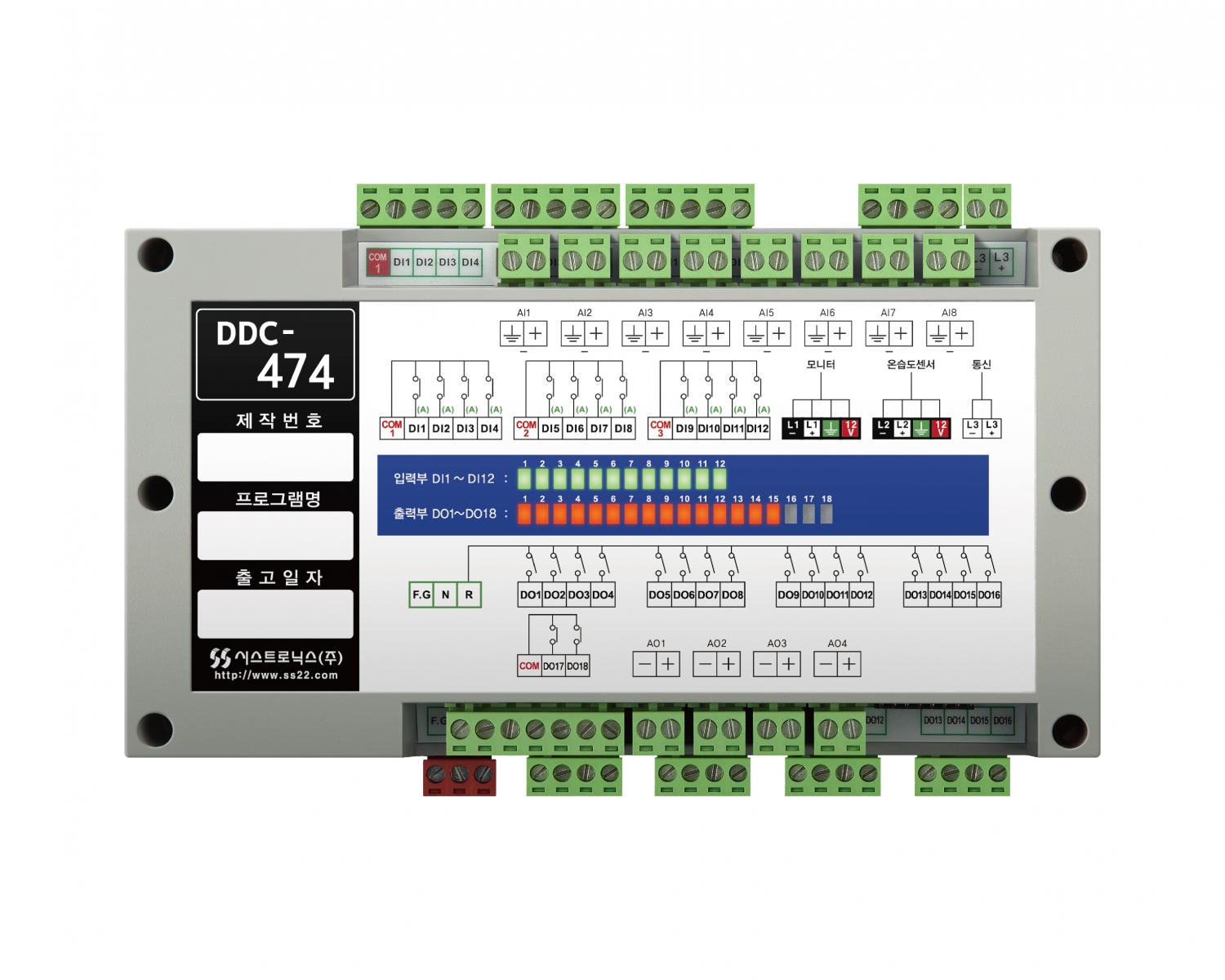 Bộ điều khiển cho DDC-474 MAINBOARD CONTROLLER