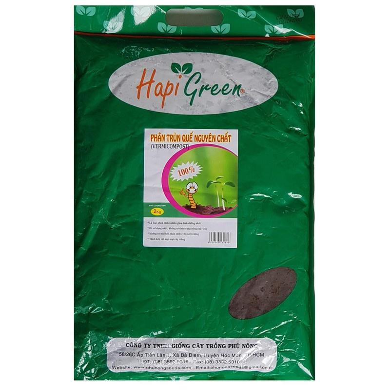 Phân Trùn Quế Happi Green Bao 2kg