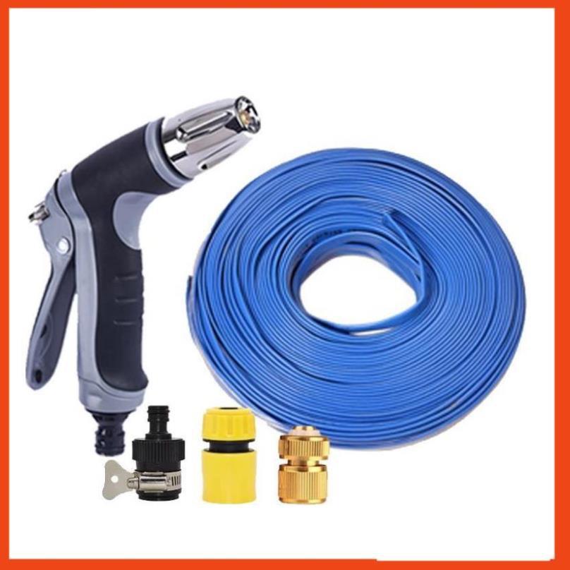 Bộ dây và vòi xịt rửa xe tưới cây tăng áp 3-5M 206817