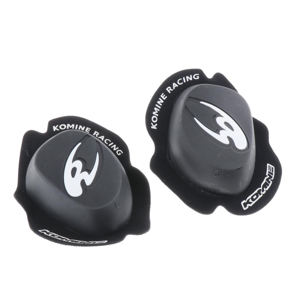 Motorbike Protective Gears kneepads Knee Pads Slider Protector Cover Black