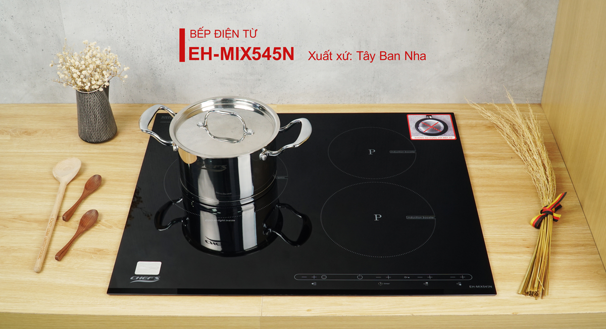 Bếp điện từ Chefs EH MIX545N hàng chính hãng ưu đãi cực lớn