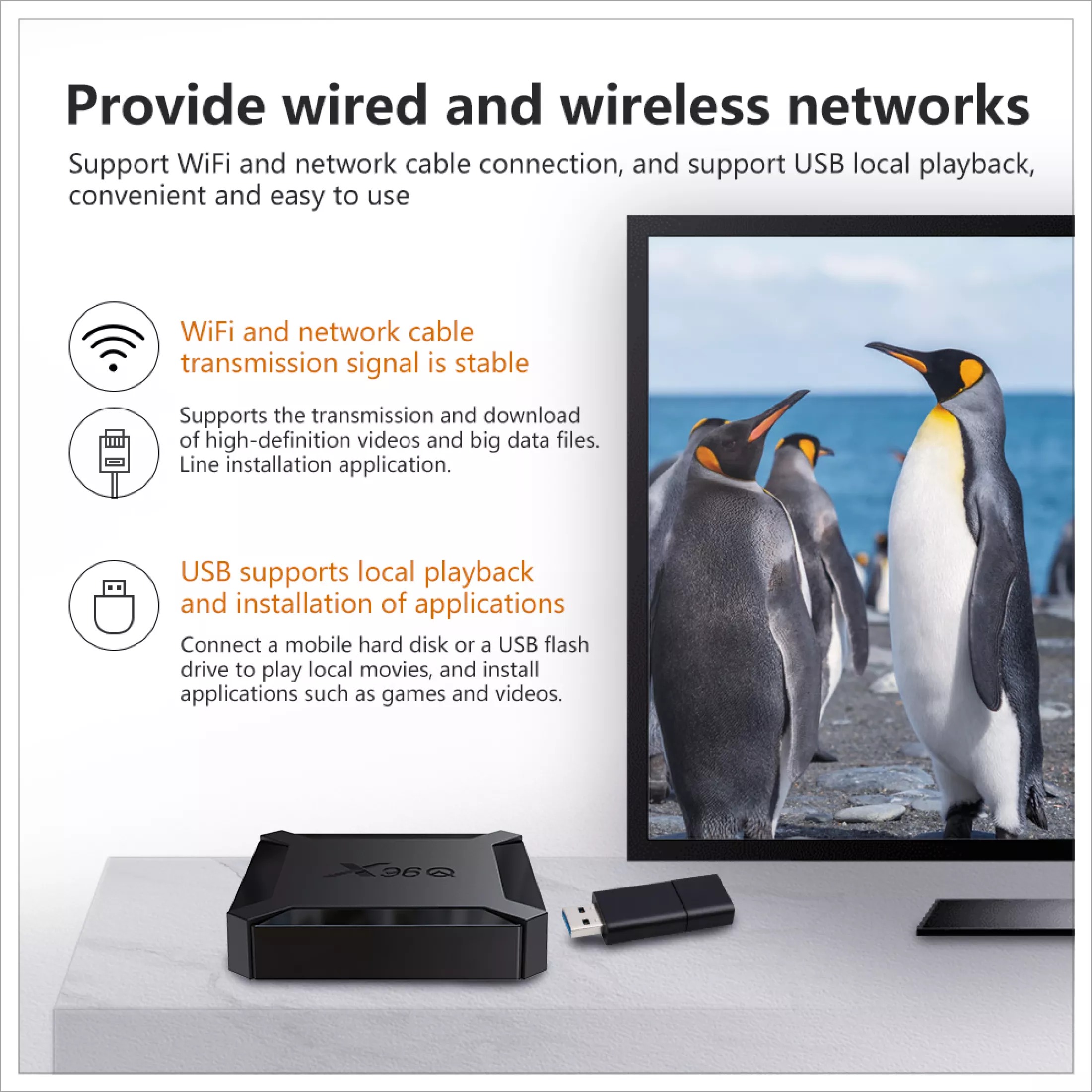TV98 mini nhỏ gọn thích hợp mang đi du lịch có điều khiển giọng nói tiếng việt xem phim HD karaoke youtube miễn phí vĩnh viễn hỗ trợ bluetooth Wifi 2 băng tần kép cài sẵn truyền hình cáp youtube chặn quảng cáo
