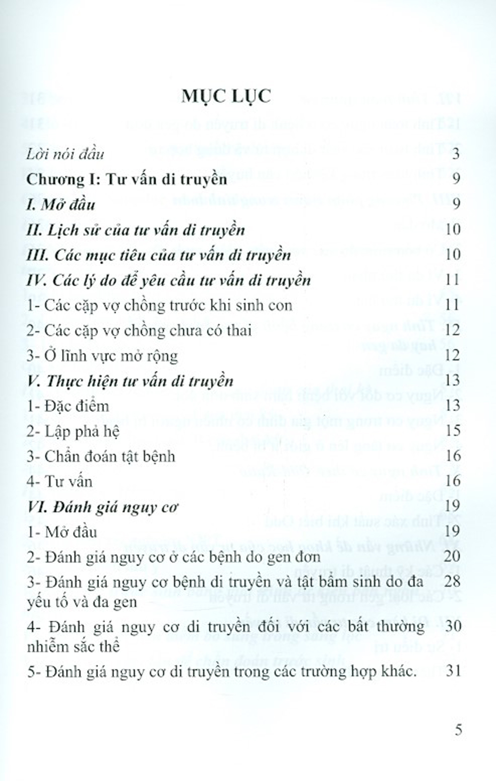 Tư Vấn Di Truyền Và Sàng Lọc, Chẩn Đoán Trước Sinh (Tái bản)