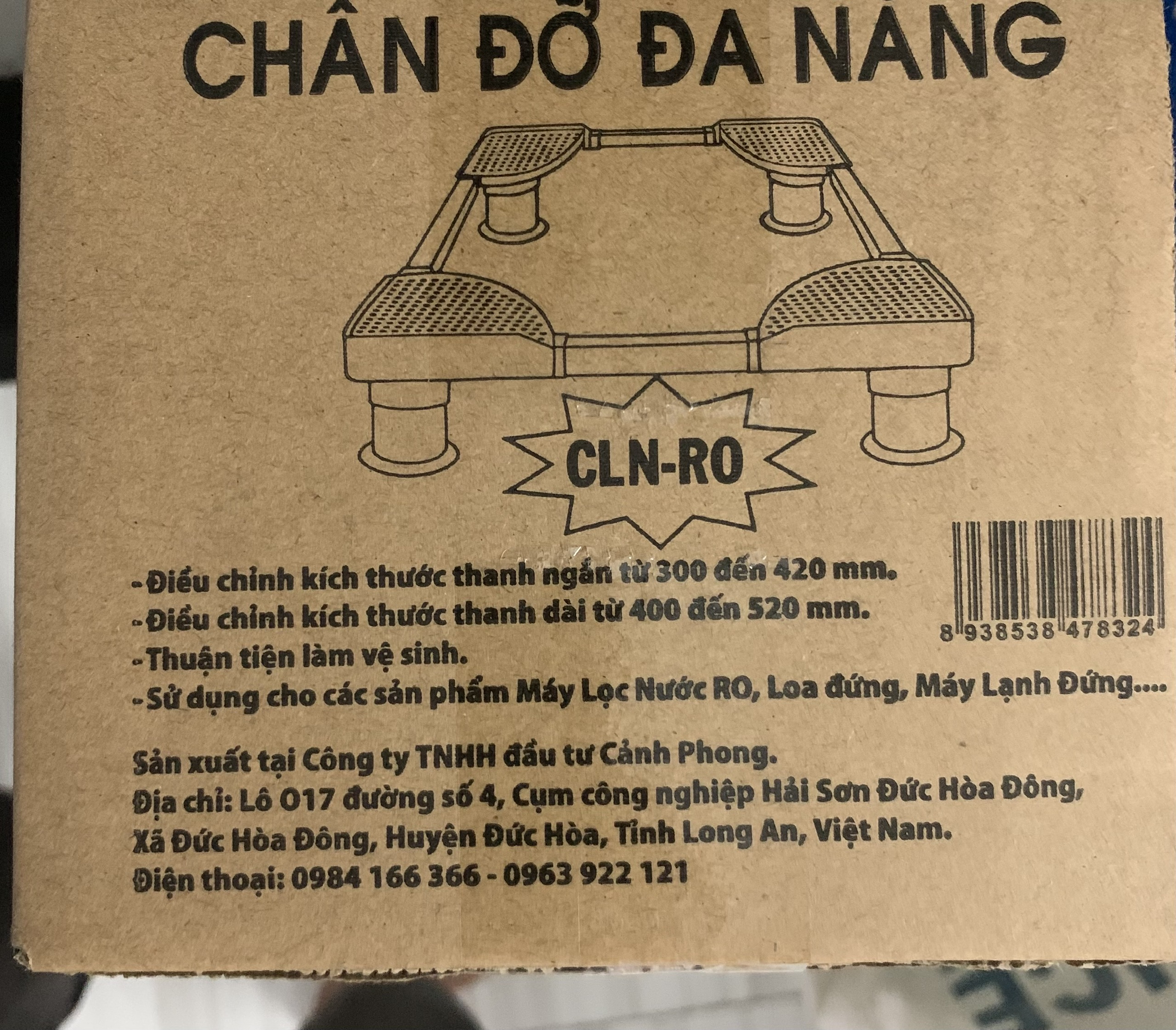 Chân Đế Máy Lọc Nước (Free size)