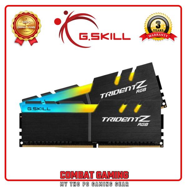 Ram GSKILL TridentZ RGB 16GB 2x8GB DDR4 Bus 3200 - Hàng Chính Hãng