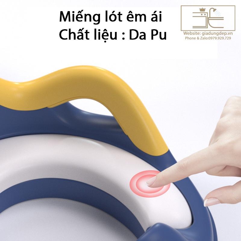 Bệ thu nhỏ bồn cầu đi vệ sinh cho bé ( hàng chuẩn cao cấp nhất thị trường ) - Rèn luyện bé tự lập