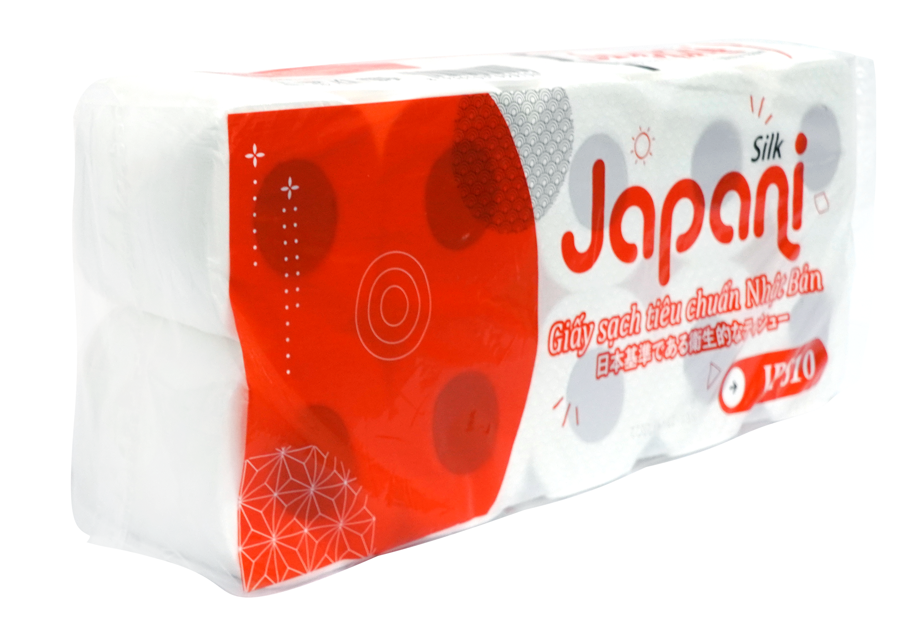 Hai lốc giấy lụa Japani Silk10 ba lớp - 10 cuộn / lốc