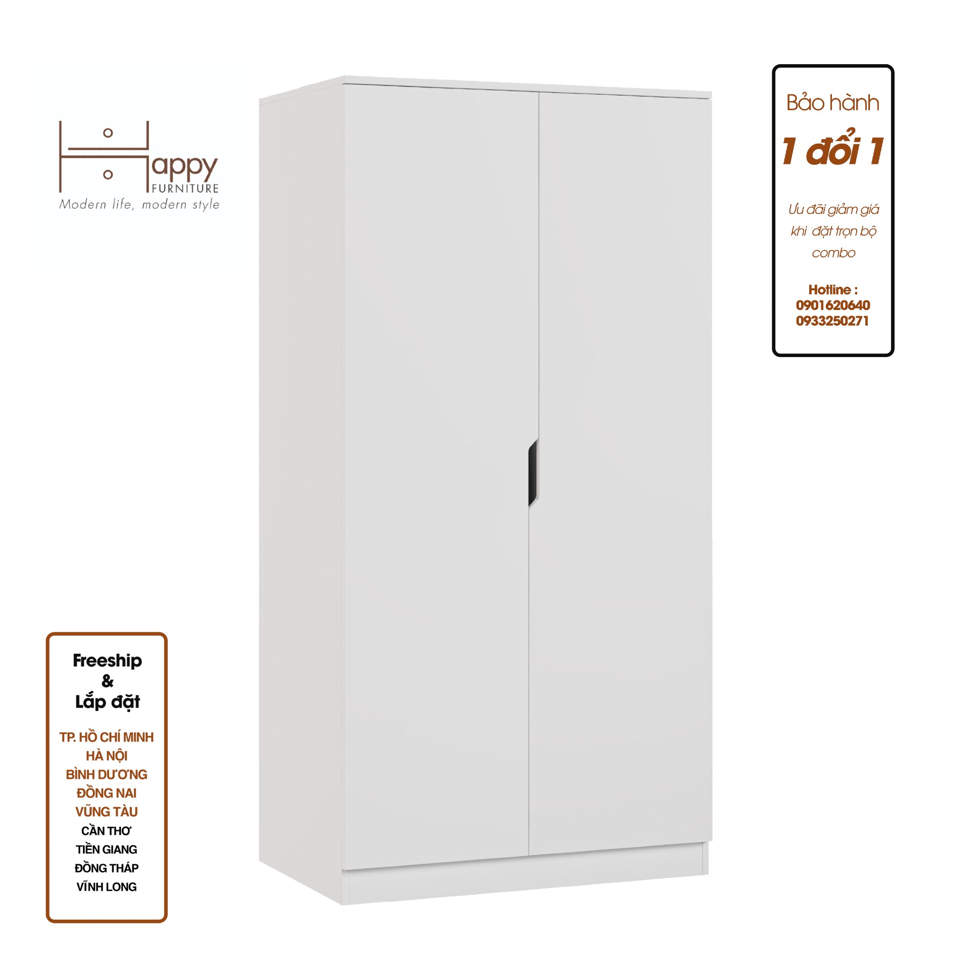 DASH, Tủ lưu trữ cửa mở - 2 ngăn kéo,  90cm x 58cm x 180cm , TCM_022