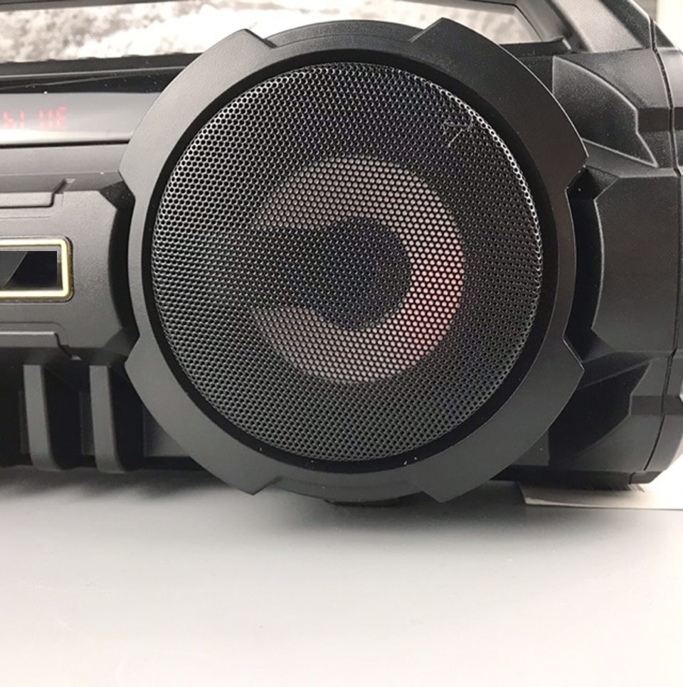 Loa Karaoke Bluetooth Xách Tay KM S1 Siêu Bass Kèm Mic Hát Tặng Giá Đỡ Điện Thoại Hình Hoa
