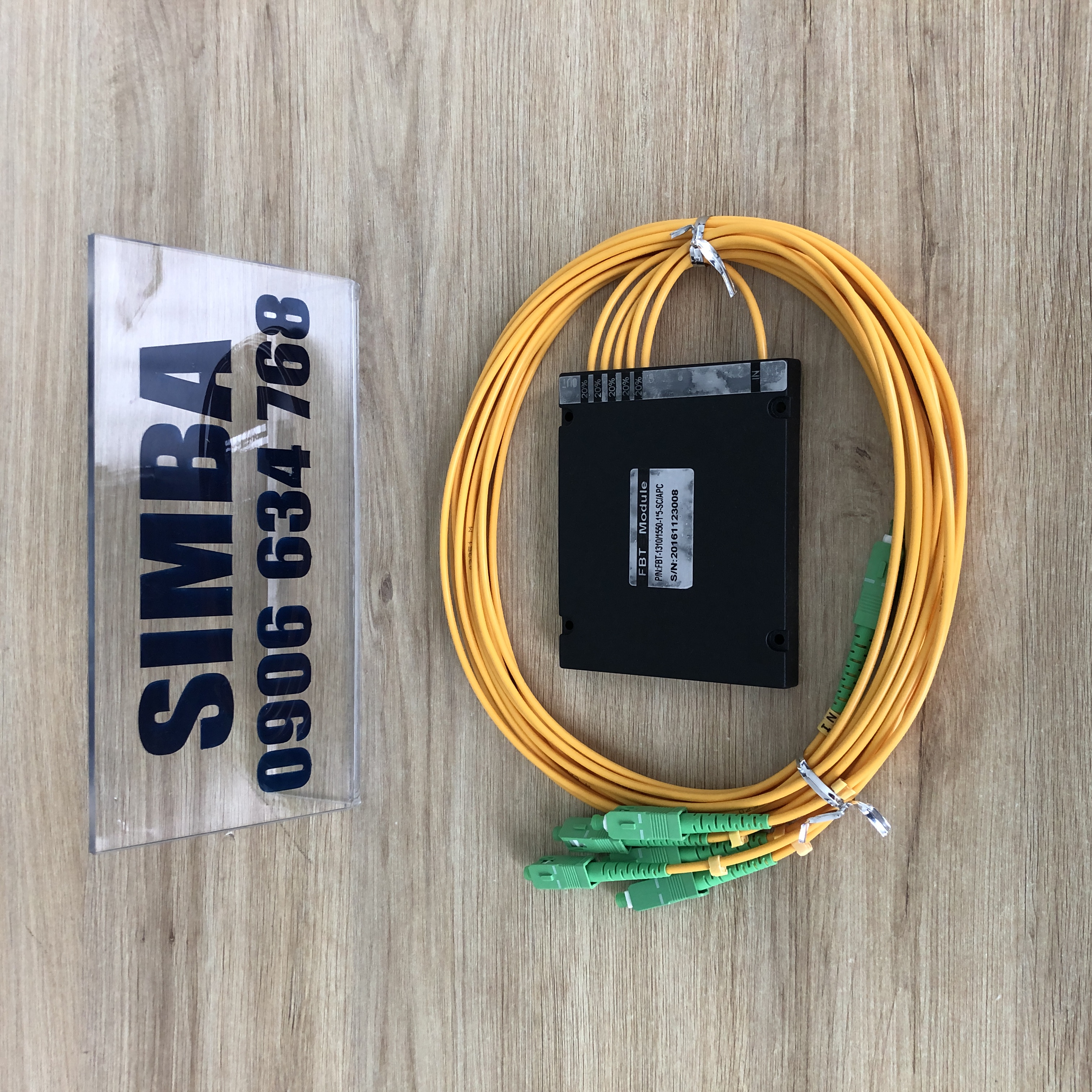 Dây chia quang 1x5 SC/APC dạng ABS