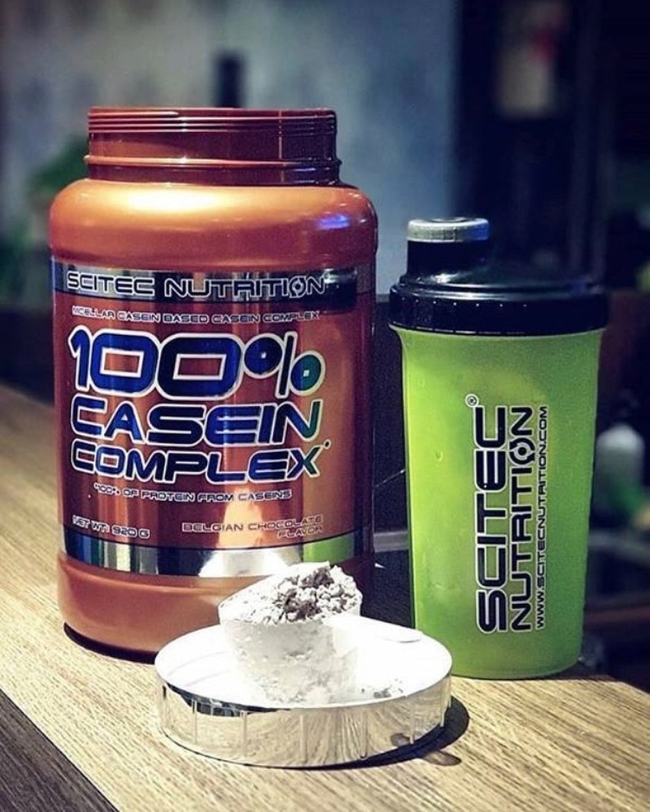 Sữa Tăng Cơ 100% Casein Complex - Scitec Nutrition - Nuôi Dưỡng, Tăng Trưởng Và Phục Hồi Cơ Vào Ban Đêm