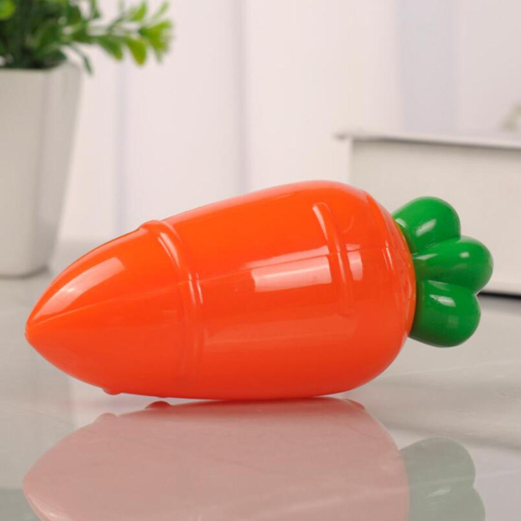 10 Pieces Plastic Carrot Shape Candy Boxes Party Gift Favor