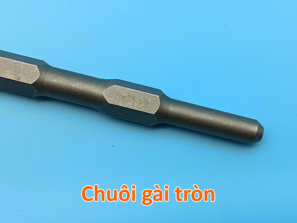 Mũi đục bê tông dẹp chuôi gài Φ17mm dài 300mm