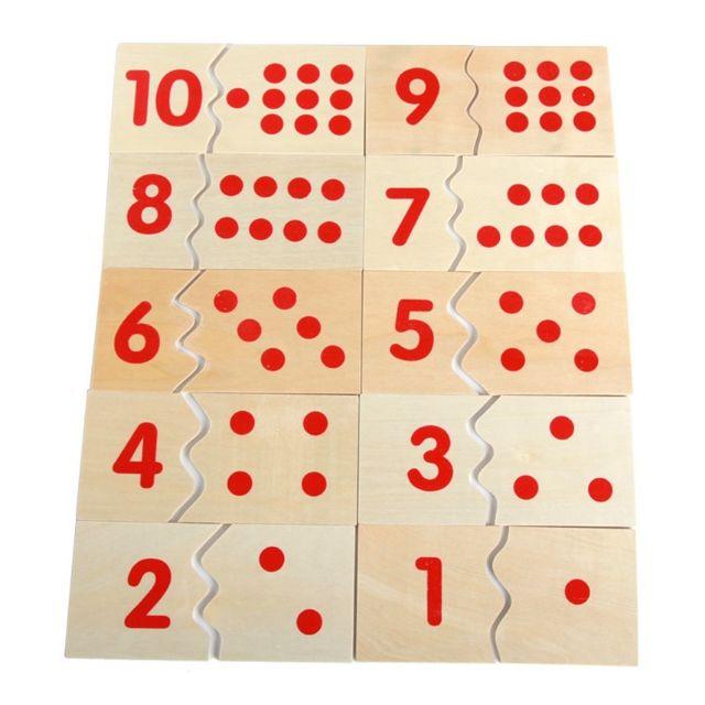 Ghép số với lượng (Number Puzzle 1-10)