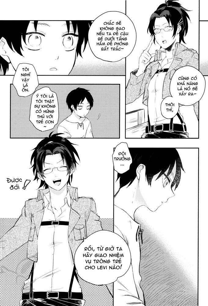 bé eren mất ngủ và hạ sĩ khó tính chapter 0 10