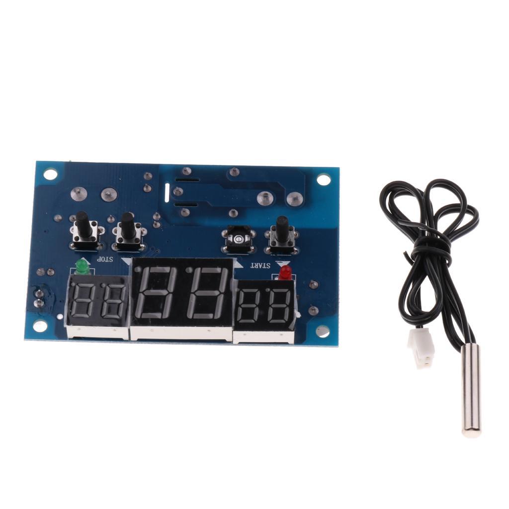 XH-W1401 12V Digital Thermostat Temperature Control Switch Module -9-C