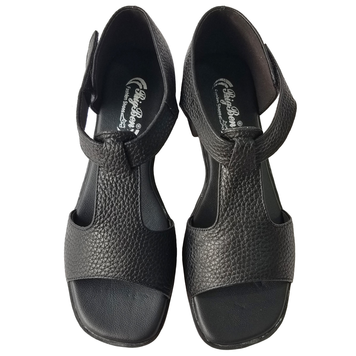 Giày Sandal Cao Gót Da Bò BIGGBEN Cao 4 Phân SDCG157