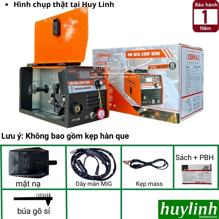 Máy hàn 2 chức năng Kenmax MIG-200F mini (Hàn que và hàn MIG không dùng khí)