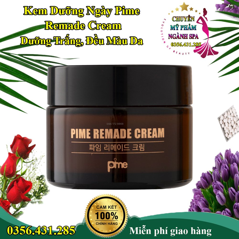 KEM DƯỠNG CHUYÊN SÂU CĂNG BÓNG DA PIME REMADE CREAM ( KEM NGÀY ) 50G