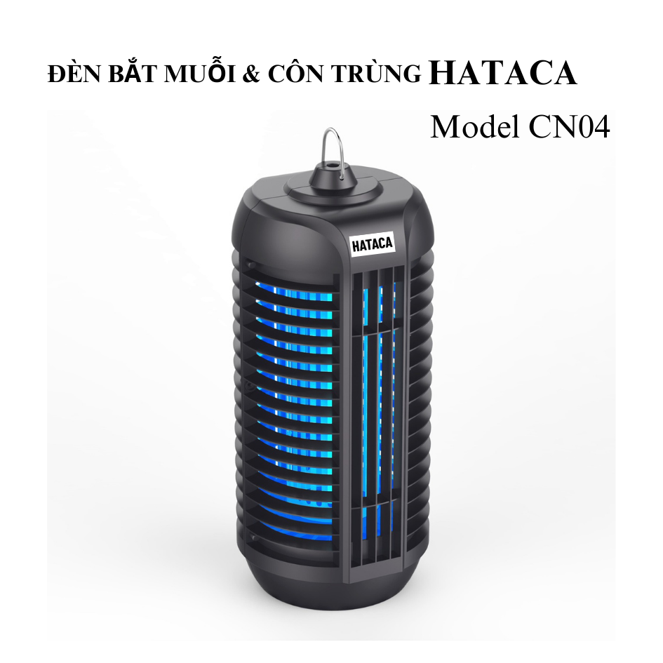 Đèn Bắt Muỗi Ruồi Và Các Loại Côn Trùng Hataca Model Cn04 Hàng Chính Hãng