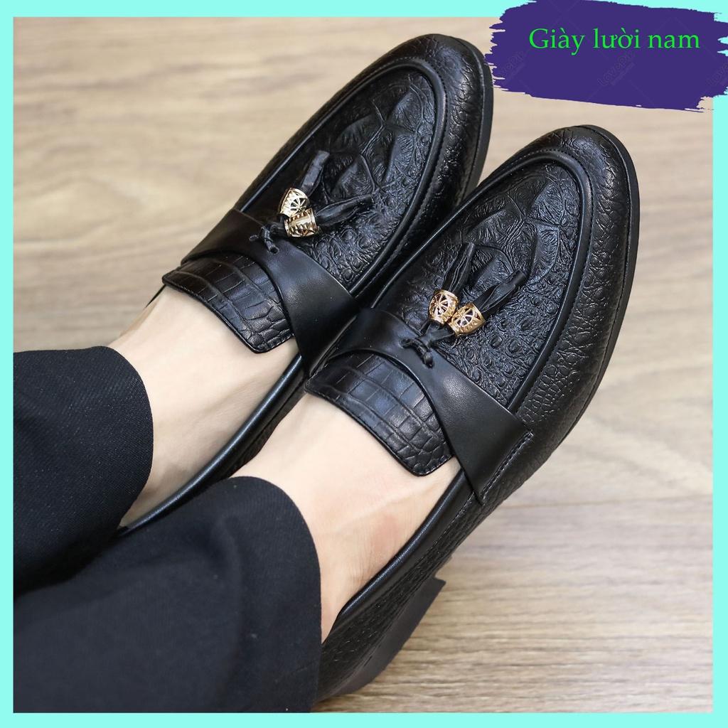 Giày lười nam giá rẻ, giày lười nam hà nội mã L184