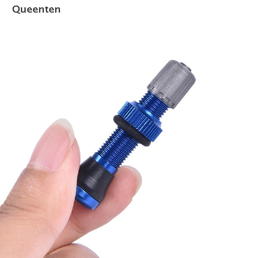 Queenten Bicycle Schrader Tubeless Valve Bike Valve Rim Wheel Tubeless Tire Tyre Valve QT